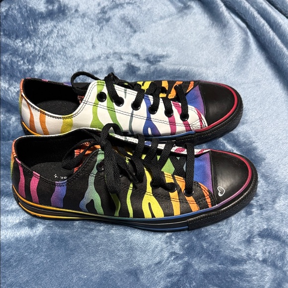Converse Multicolor Striped Sneakers - Picture 2 of 7